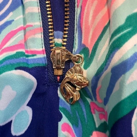 Lilly Pulizter Going Coastal Kassia dress Size 0 - Picture 6 of 9